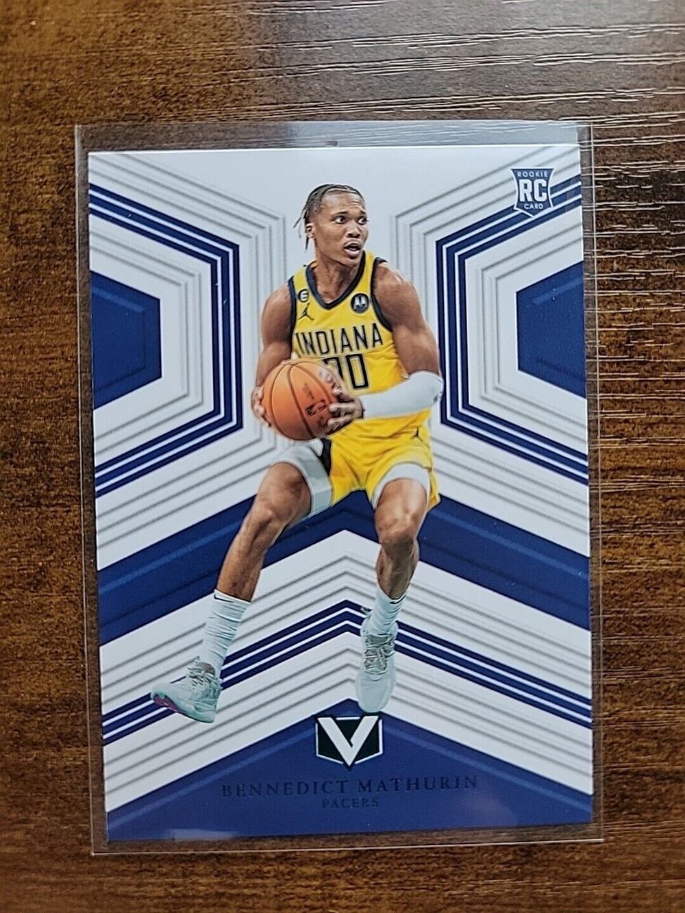 Bennedict Mathurin 2022-23 Panini Chronicles Vertex #183 - Rookie - Teal - NBA